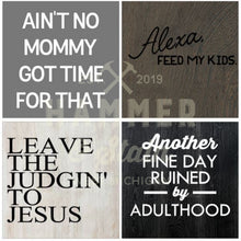 Hammer@Home "Bad Moms" DIY TAKE HOME Kit  THURSDAYS 4-6pm (Palm Beaches)