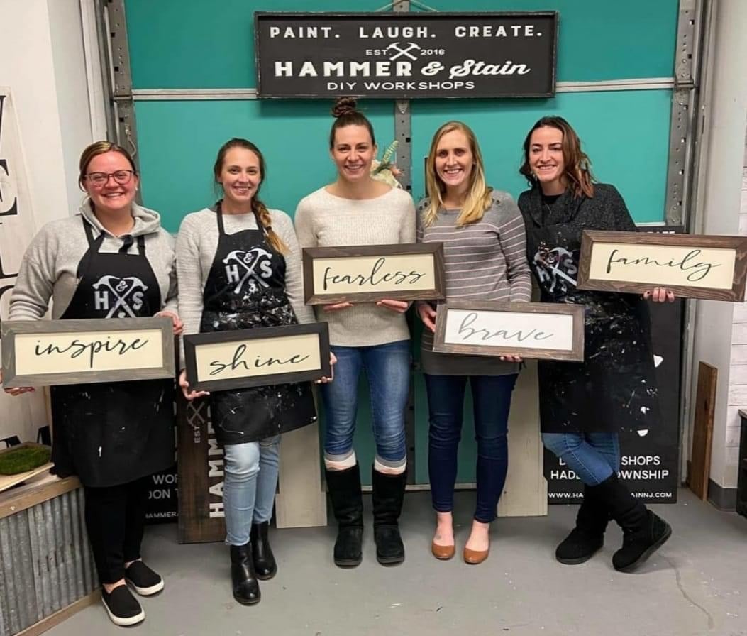 Hammer at Home $25 Vision Word Plank Take-Home Kits with Curbside Pick-up Thursday,  4-6 pm (Palm Beaches)