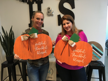 Pumpkin Pallet Hammer@ Home project