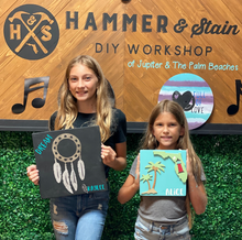 Crafts with Hammer & Stain- Kids Projects 9/25/2022(Sunday)