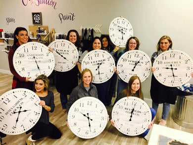 02/05/2020 Rustic Clock Workshop ($85) 6:30pm