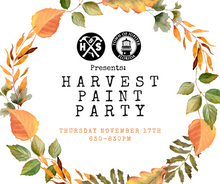 Jupiter Civic Center Harvest Paint Party(Thursday) 11/17/2022 6:30pm- 8:30pm