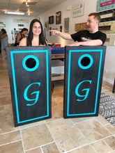 CUSTOM ORDER FOR MANDY: Hammer at Home $185 Customizable Cornhole Boards Take-Home Kits PRE-ORDER: PICK UP DATE FRIDAY, JUNE 19TH 9-12 (Palm Beaches)