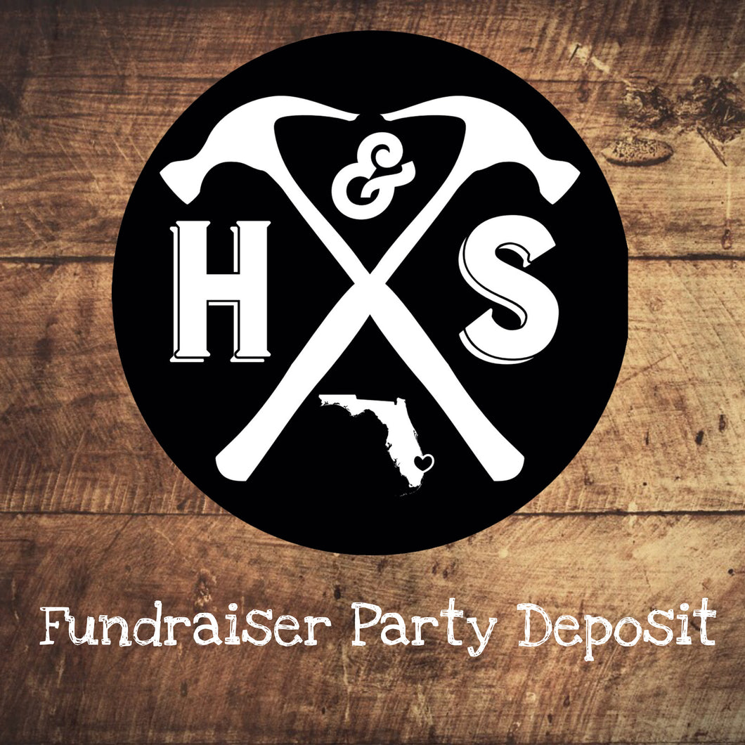 11/22/2020 Sunday 2 pm Fundraiser Private Party Deposit (Palm Beaches)